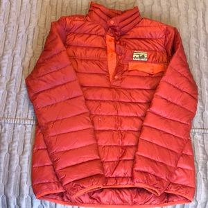 Patagonia Puffy Retro Quarter Button Pullover (Slight damage- read description!)